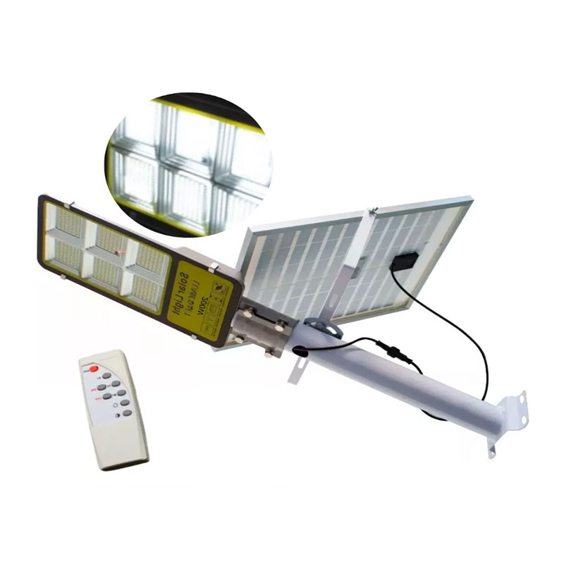 Lámpara Urbana de Led Solar con Panel Independiente 200w
