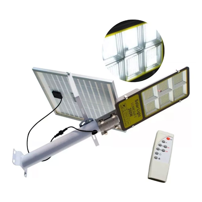 Lámpara Urbana de Led Solar con Panel Independiente 300w