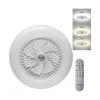 Lámpara de Techo Led con Ventilador 88w Redondo