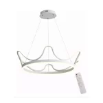 Lámpara Colgante de Led 100w 3 Tonos Dimeable Corona